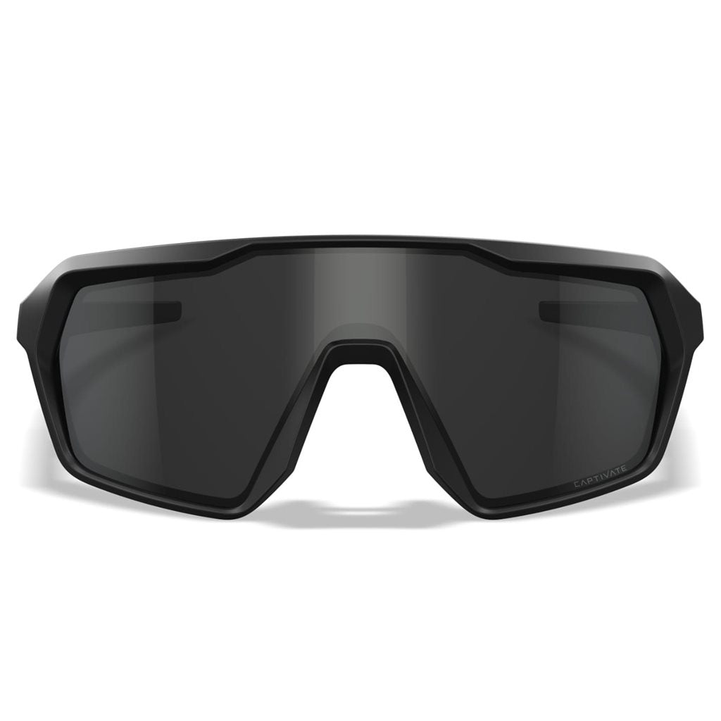 Gafas WX CITADEL CAPTIVATE™ montura negra con lentes ahumadas