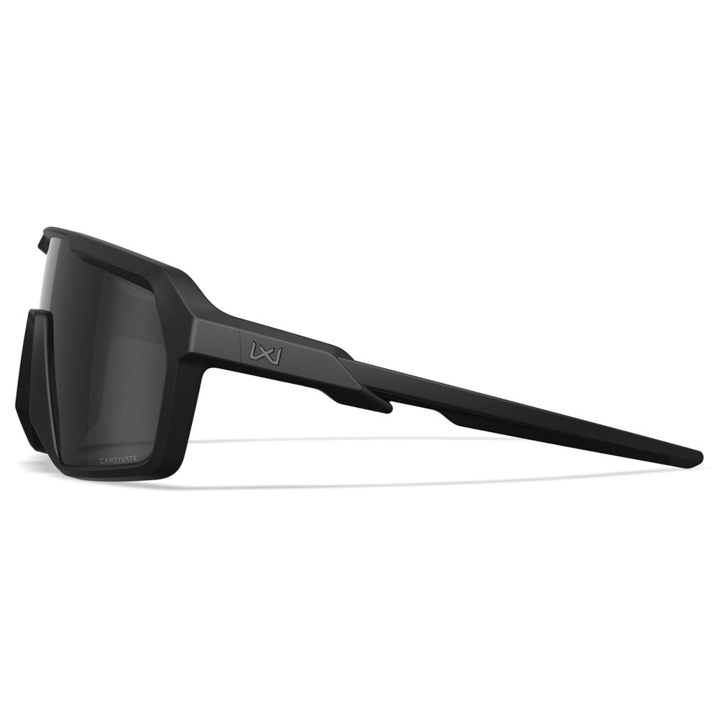 Gafas WX CITADEL CAPTIVATE™ montura negra con lentes ahumadas