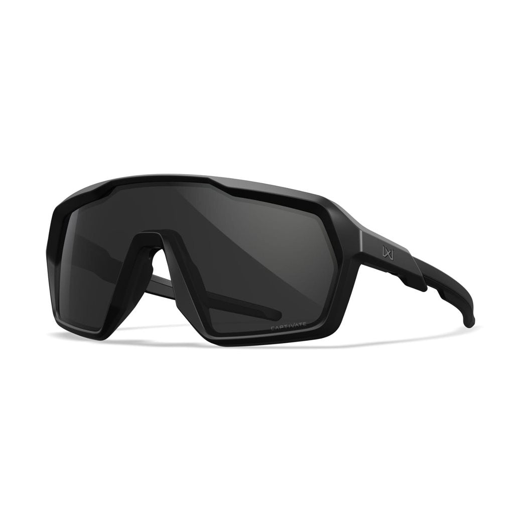 Gafas WX CITADEL CAPTIVATE™ montura negra con lentes ahumadas