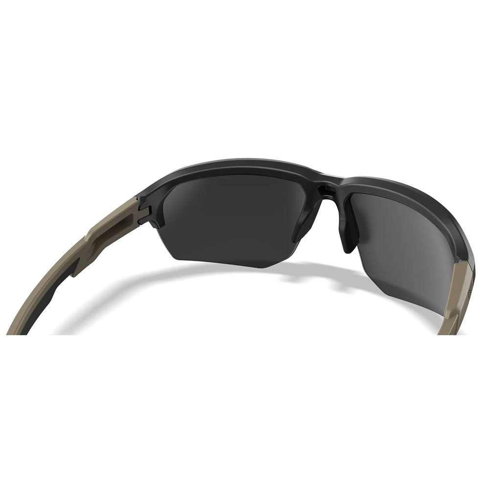 Gafas de tiro WX JAKL CAPTIVATE™ con marco negro y lentes tungsteno