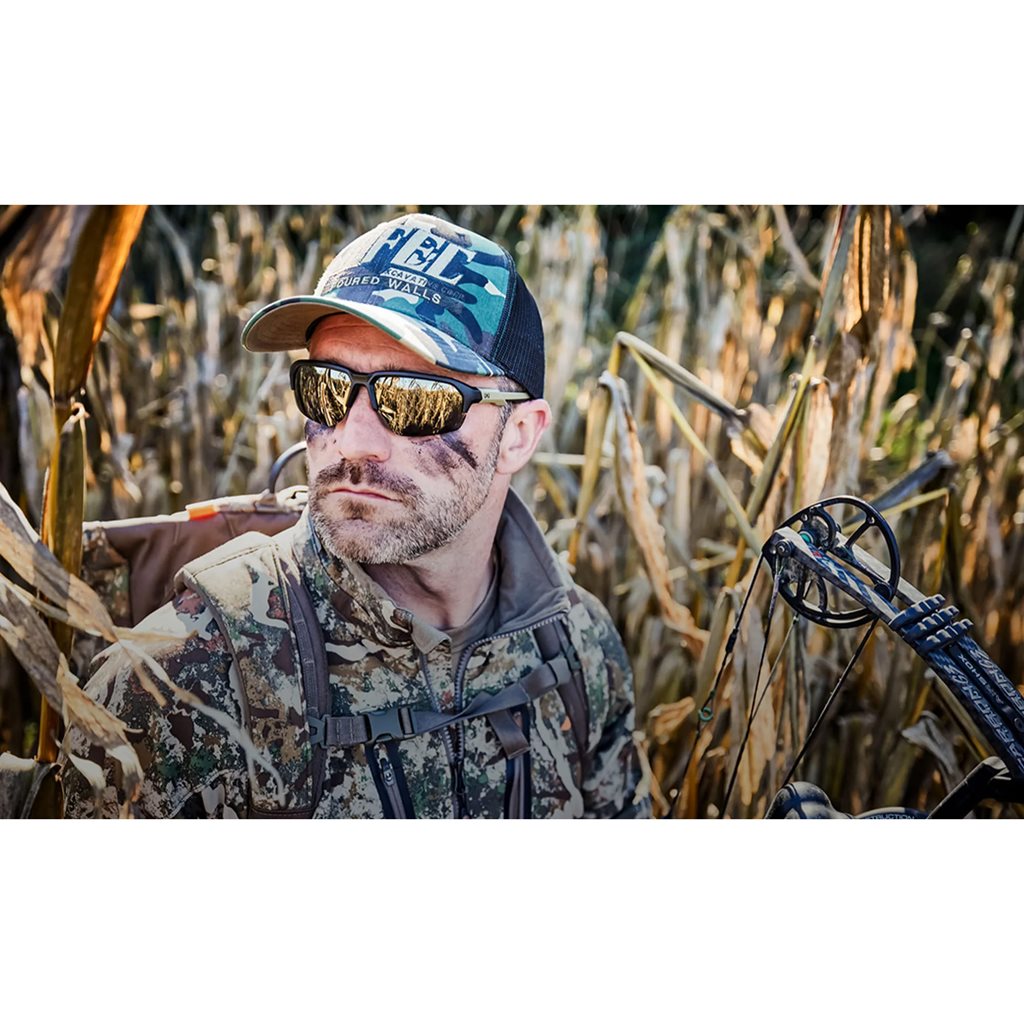 Gafas de tiro WX JAKL CAPTIVATE™ con marco negro y lentes tungsteno