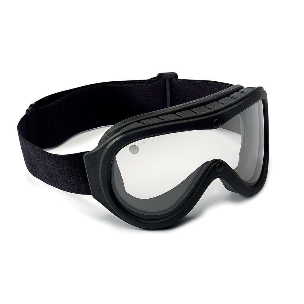 Gafas de protección CHRONOSOFT VENTED negras, estructura ventilada e ignífuga
