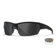 Gafas de tiro WX SAINT con montura negra y juego de 2 lentes