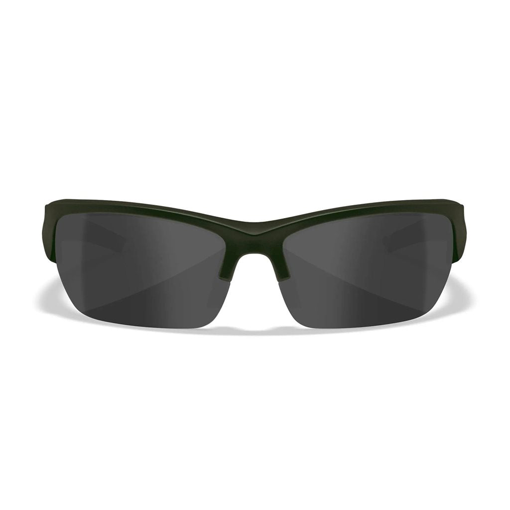 Gafas de tiro WX VALOR con marco verde y set de 3 lentes