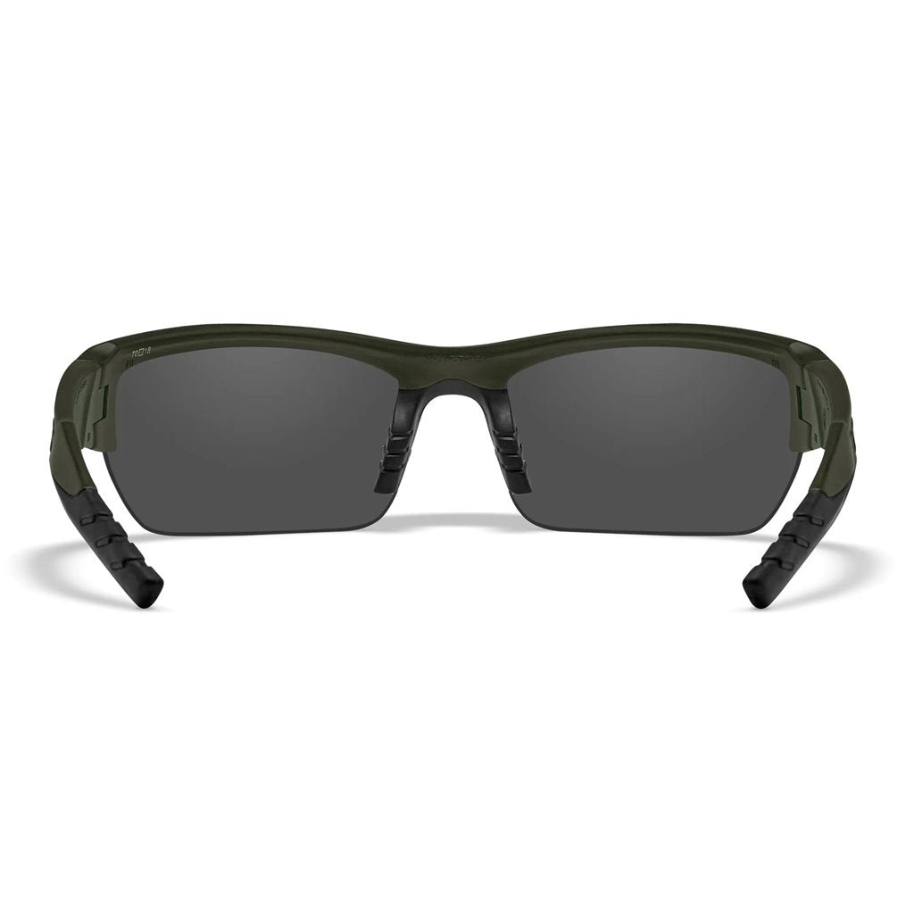 Gafas de tiro WX VALOR con marco verde y set de 3 lentes