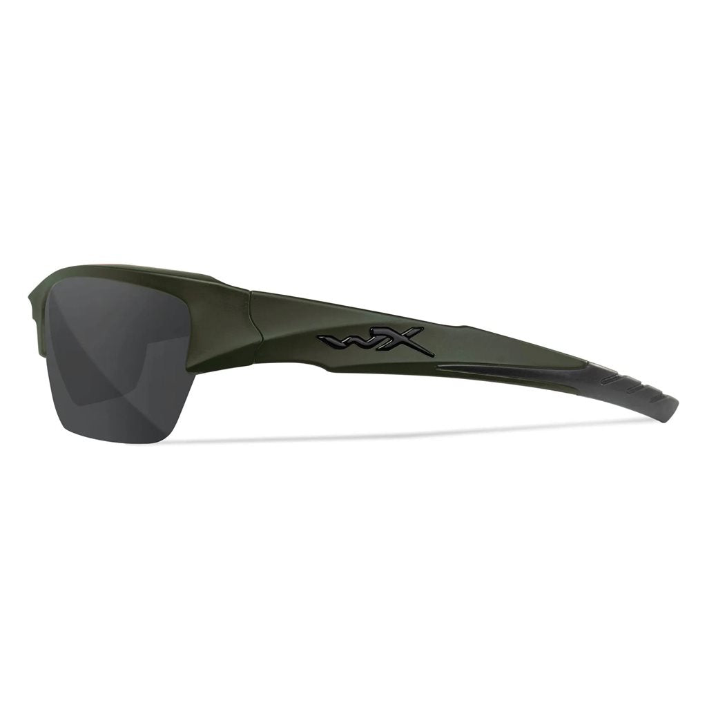 Gafas de tiro WX VALOR con marco verde y set de 3 lentes