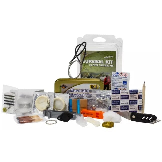 Caja de último recurso Kit de supervivencia militar CK019