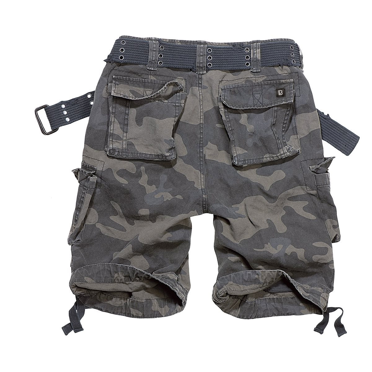 Shorts cargo AVAGE vintage con cinturón, algodón ligero y múltiples bolsillos