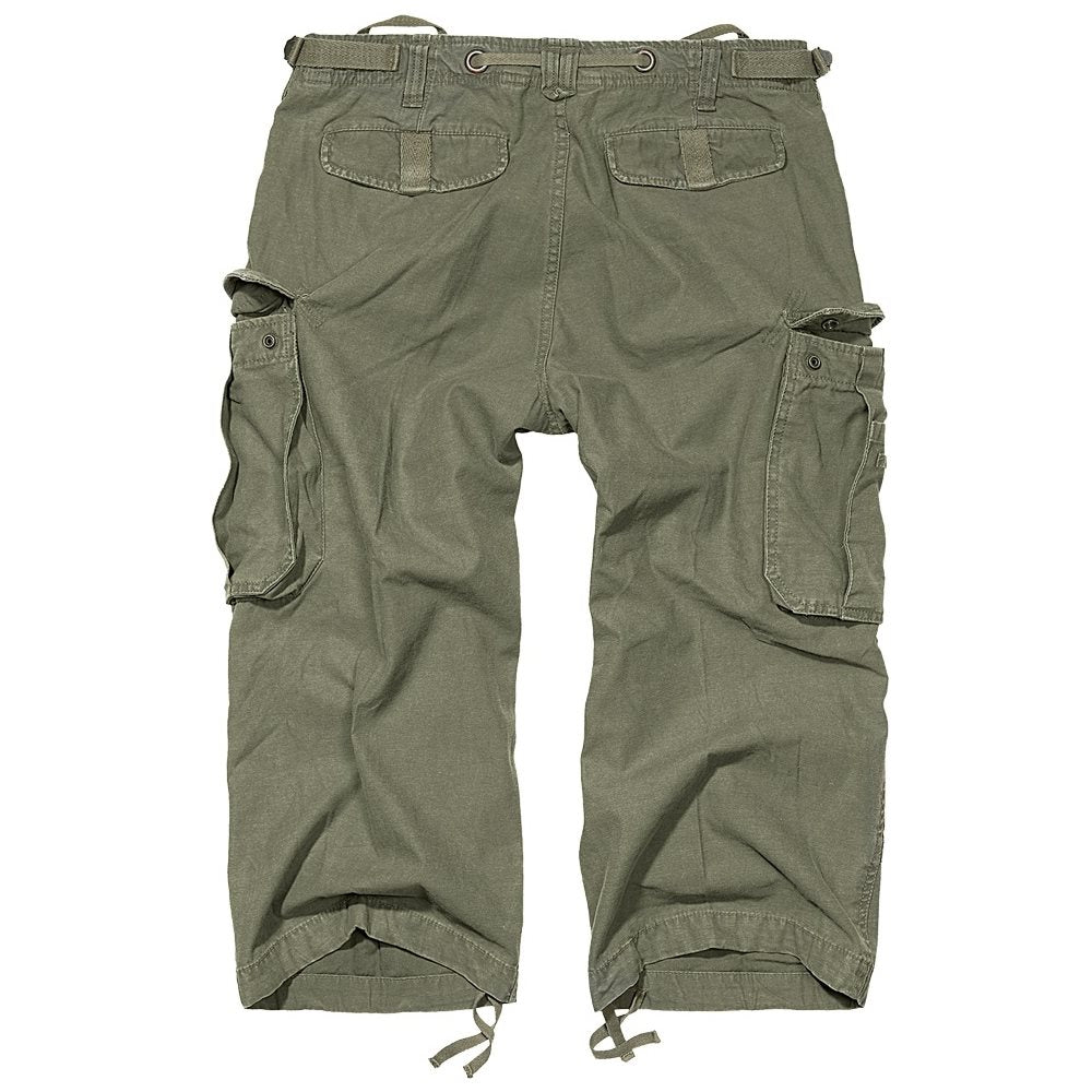 Pantalones 3/4 estilo militar Brandit INDUSTRY Vintage con bolsillos esenciales