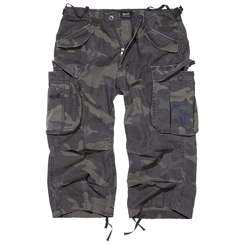Pantalones 3/4 Industry Vintage Brandit inspirados en M65 con bolsillos funcionales