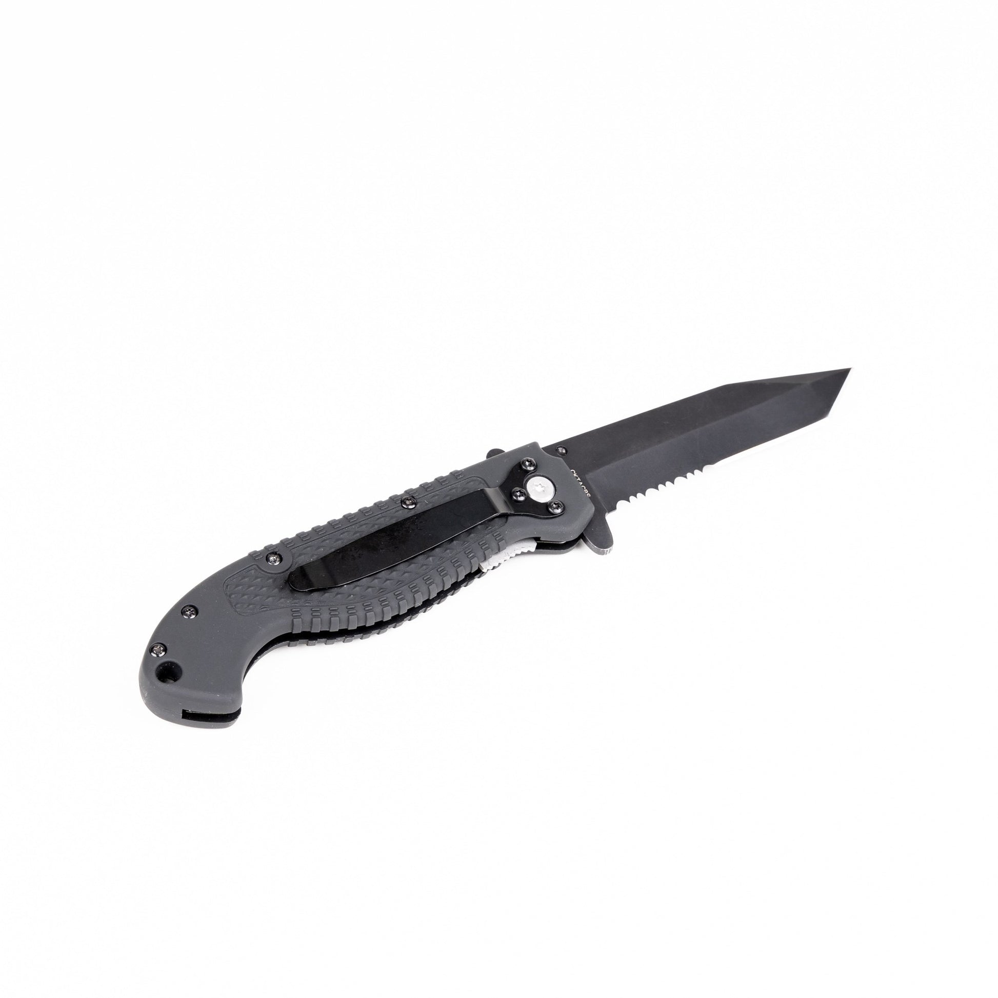 Navaja S&W Special Tactical plegable con hoja tanto 9 cm en acero 7cr17 negro