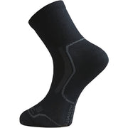 Calcetines BATAC Classic negros, versión verano con acolchado y anillo de ajuste