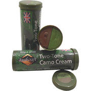Pintura de camuflaje WESCO marrón y verde 60 g - maquillaje original del Ejército Británico