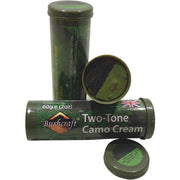 Pintura de camuflaje WESCO negro/verde 60 g con repelente para insectos