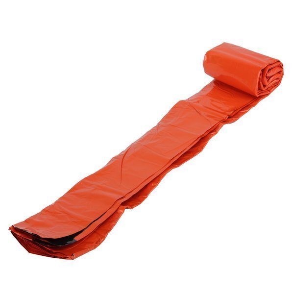 Manta térmica de emergencia BAD WEATHER naranja, ligera, cortaviento e impermeable