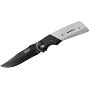 Cuchillo plegable CUDA BOLT con hoja AUS-8 de 95 mm y clip de bolsillo, longitud total aprox. 215 mm