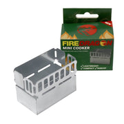 Hornillo FIRE DRAGON MINI COOKER de acero inoxidable