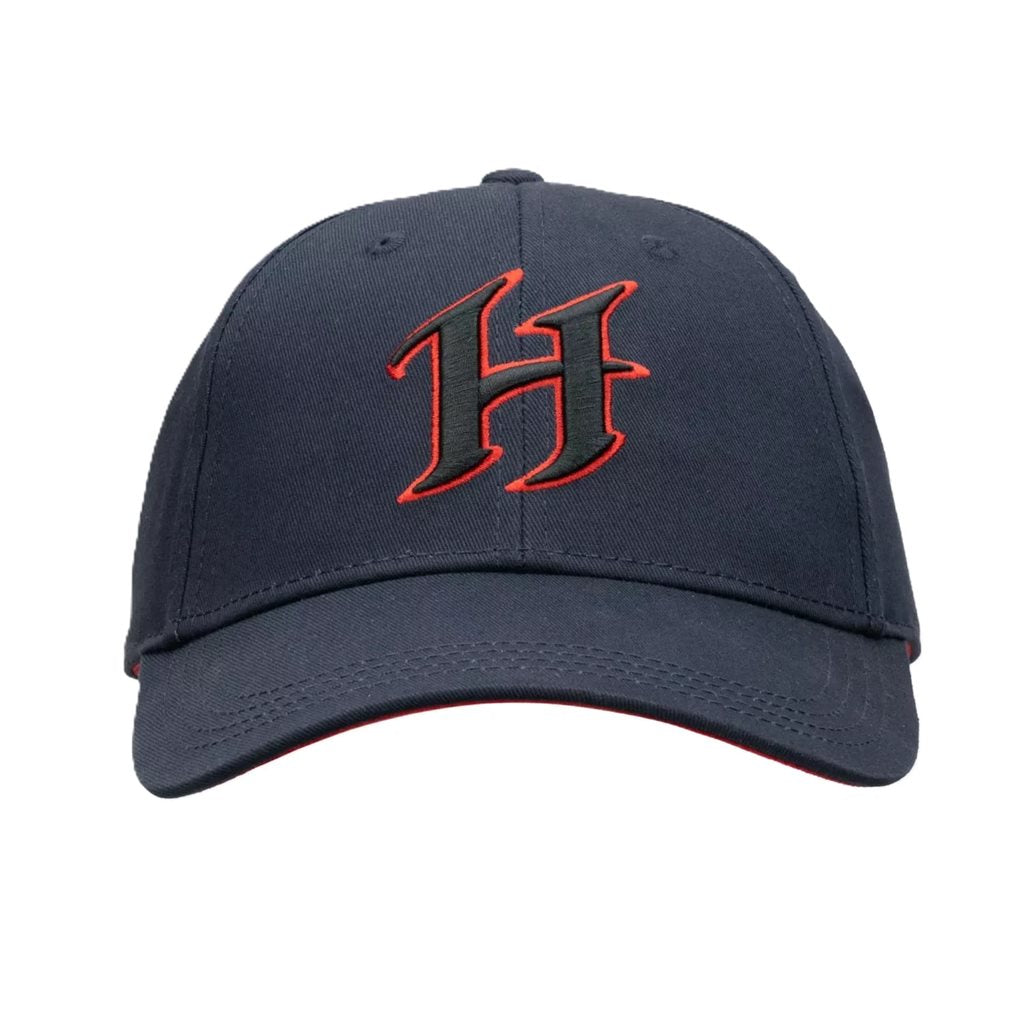 Gorra de béisbol HELIKON H CAP NAVY azul con logo bordado