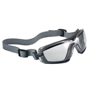 Gafas de protección COBRA TPR Platinum transparentes con correa de neopreno y acolchado TPR