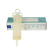 Jeringa de enjuague de plástico 150 ml, empaquetada en caja de cartón - CP-397