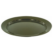 Plato llano de polipropileno verde 24 cm (CP066-OG)