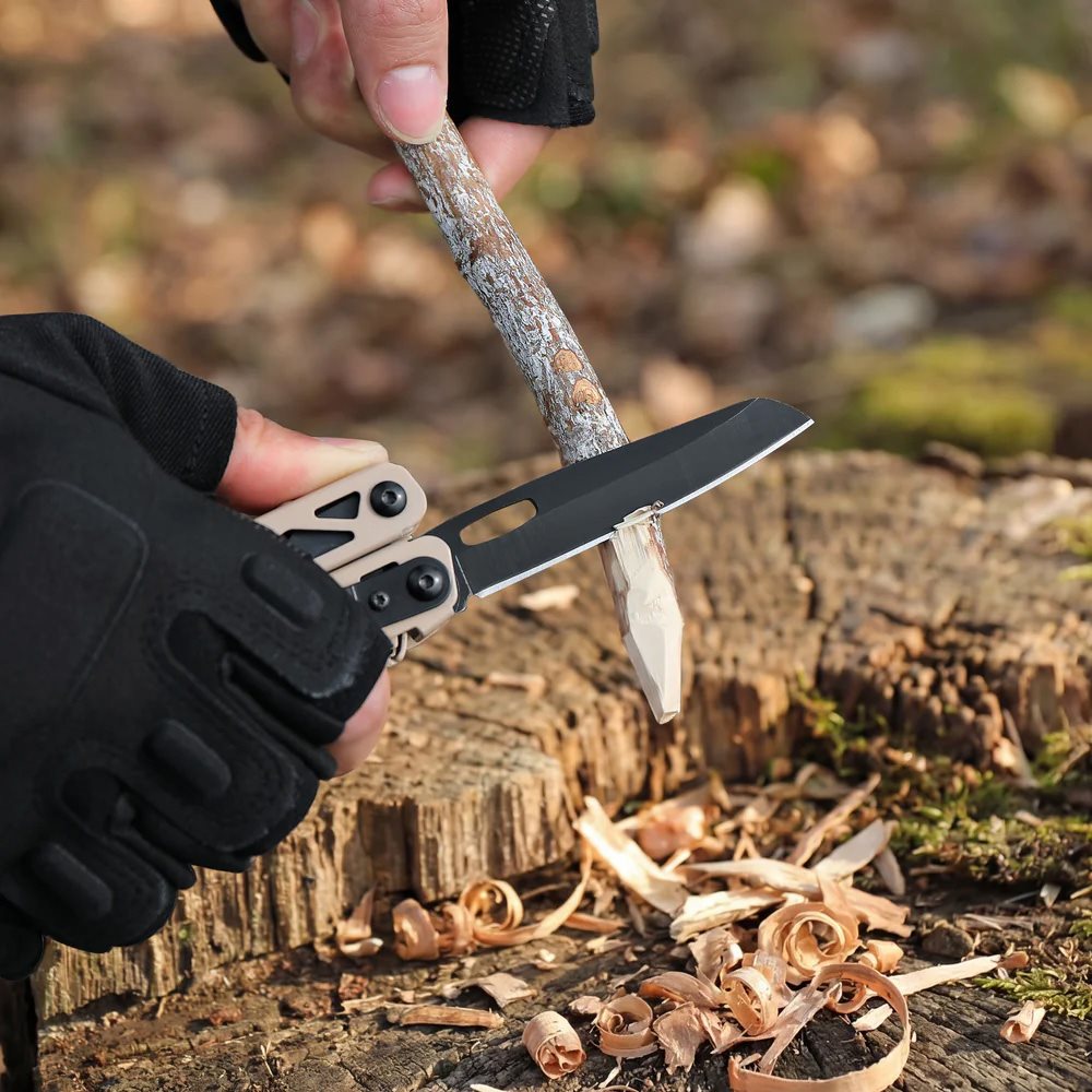 Alicates multifunción CAMPER CP10 con 12 herramientas