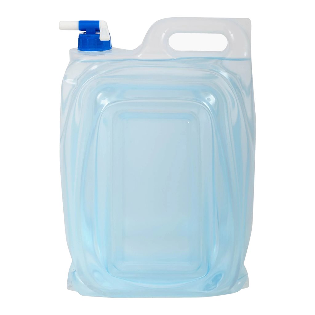 Bidón de agua FLAT plegable con asa 13 litros