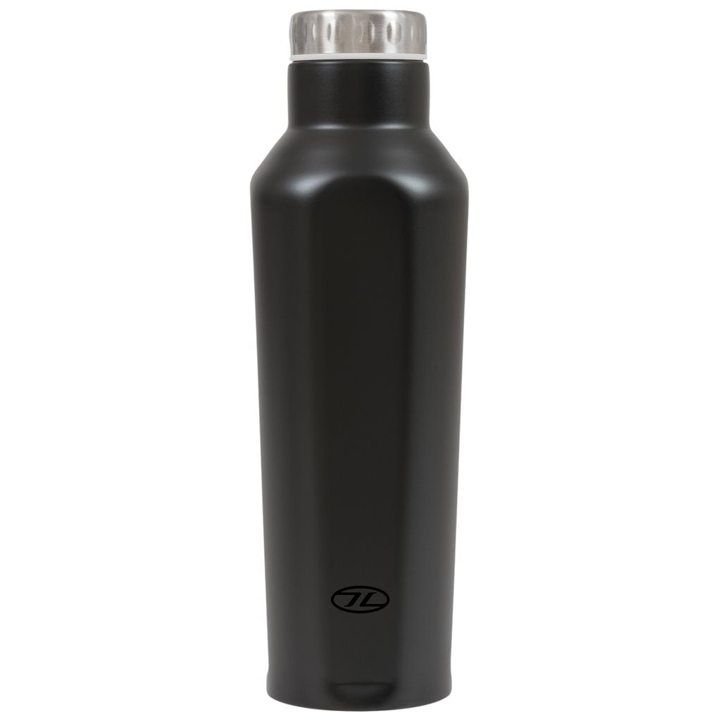 Termo ASHTA de acero inoxidable 500 ml, doble pared con tapa roscada y boca ancha