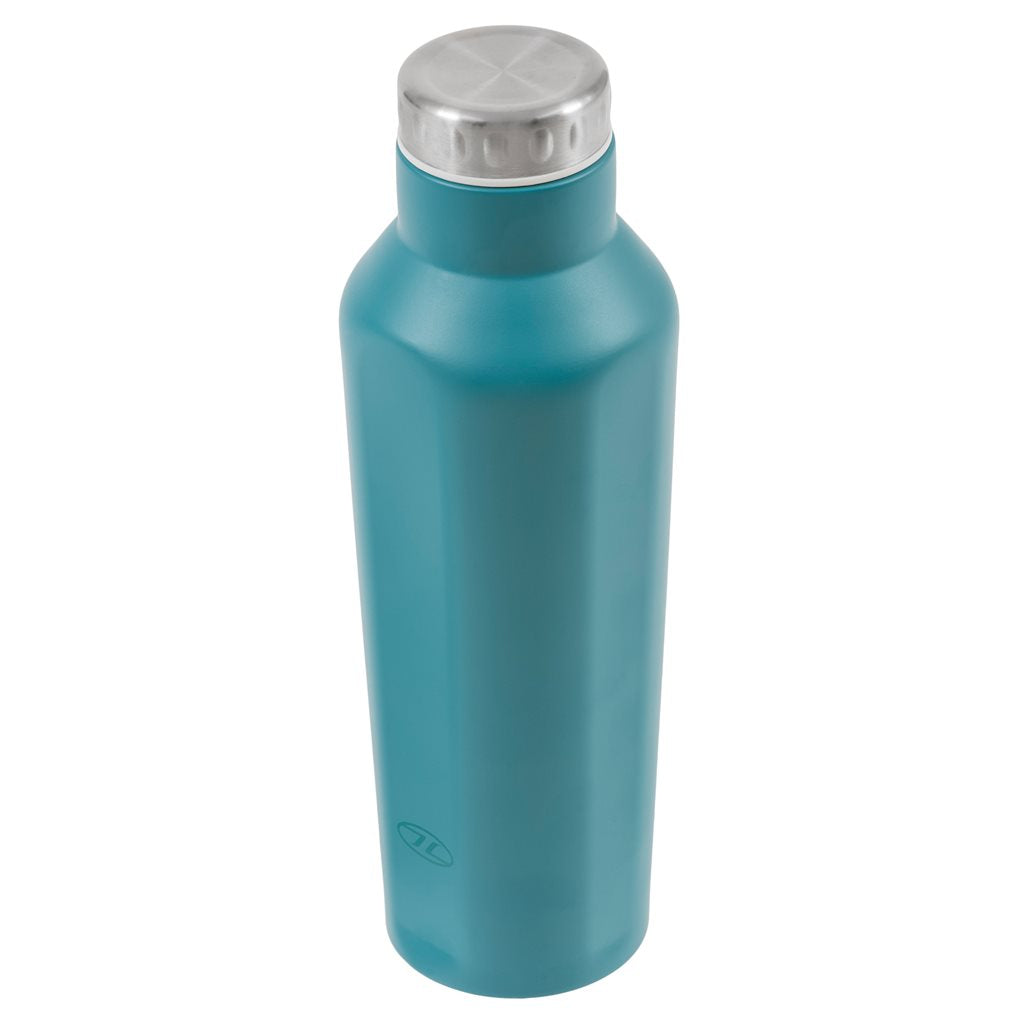 Termo ASHTA de acero inoxidable 500 ml, doble pared con tapa roscada y boca ancha