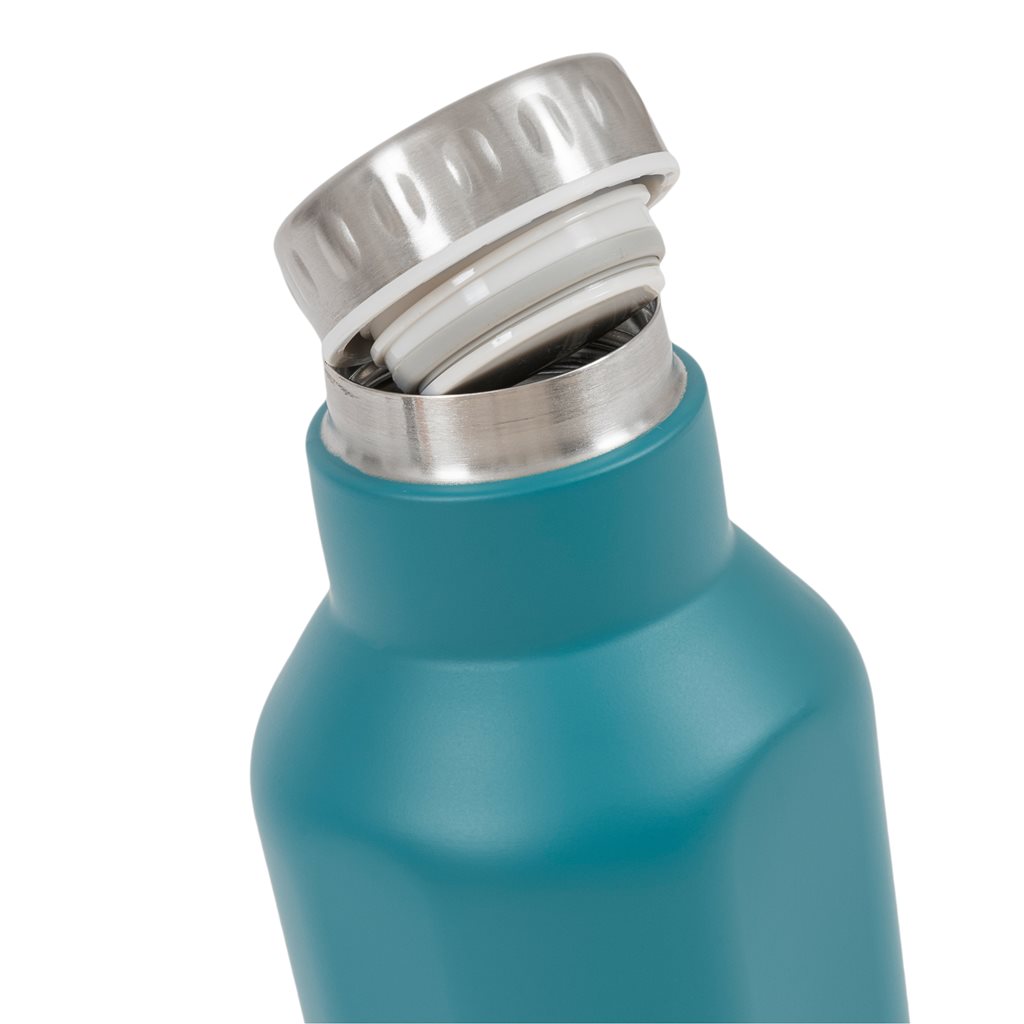 Termo ASHTA de acero inoxidable 500 ml, doble pared con tapa roscada y boca ancha