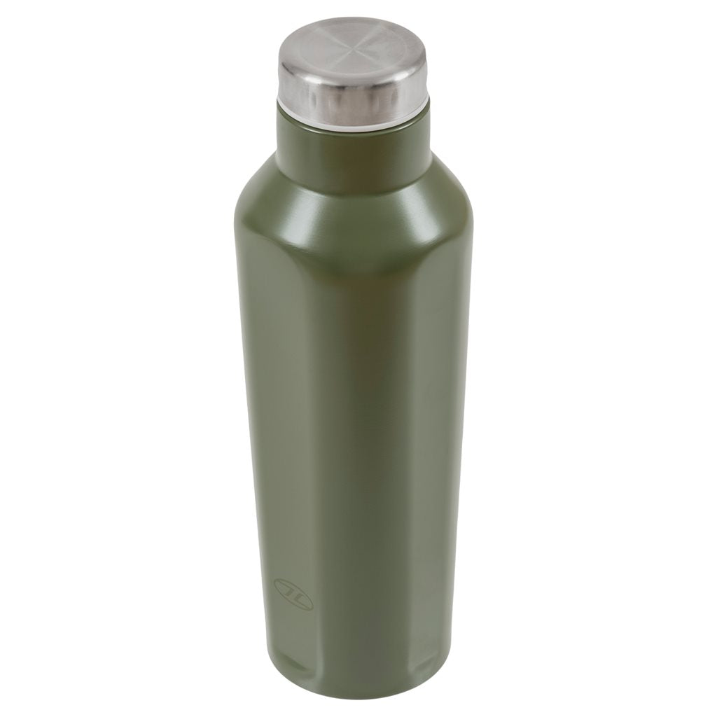 Termo ASHTA de acero inoxidable 500 ml, doble pared con tapa roscada y boca ancha