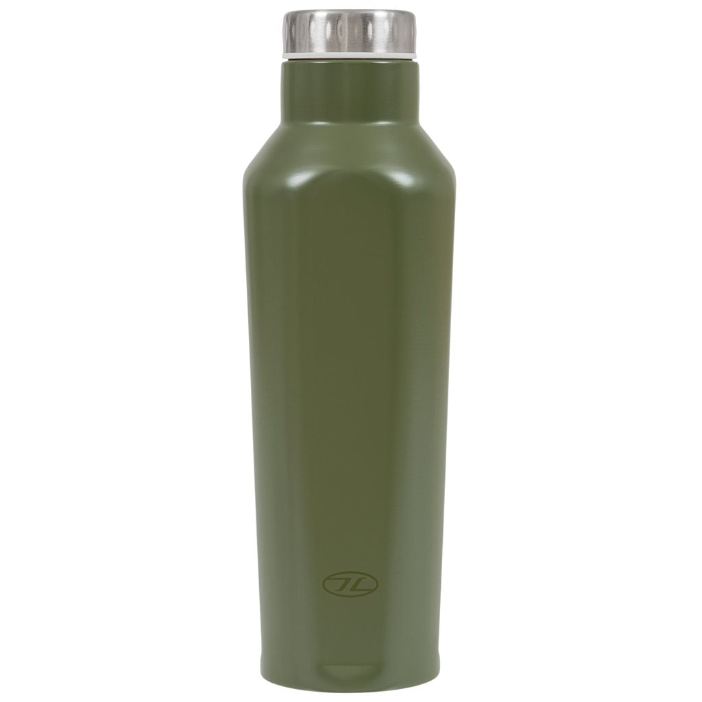 Termo ASHTA de acero inoxidable 500 ml, doble pared con tapa roscada y boca ancha
