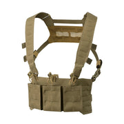 Chest rig CURTISS en Cordura® 500D y nylon 210D con tres bolsillos para cargadores .308 WIN