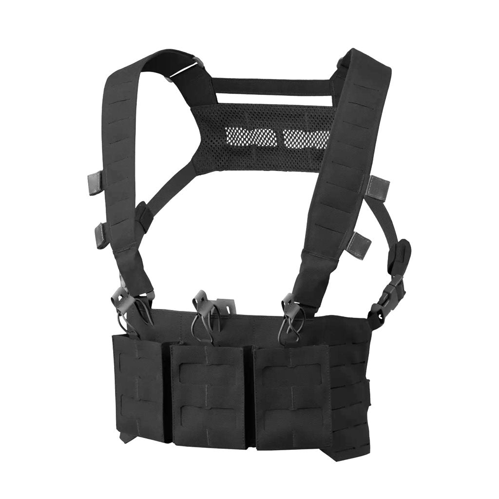 Chest rig CURTISS en Cordura® 500D y nylon 210D con tres bolsillos para cargadores .308 WIN
