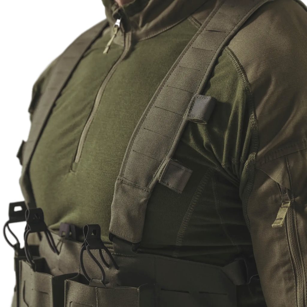 Chest rig CURTISS en Cordura® 500D y nylon 210D con tres bolsillos para cargadores .308 WIN