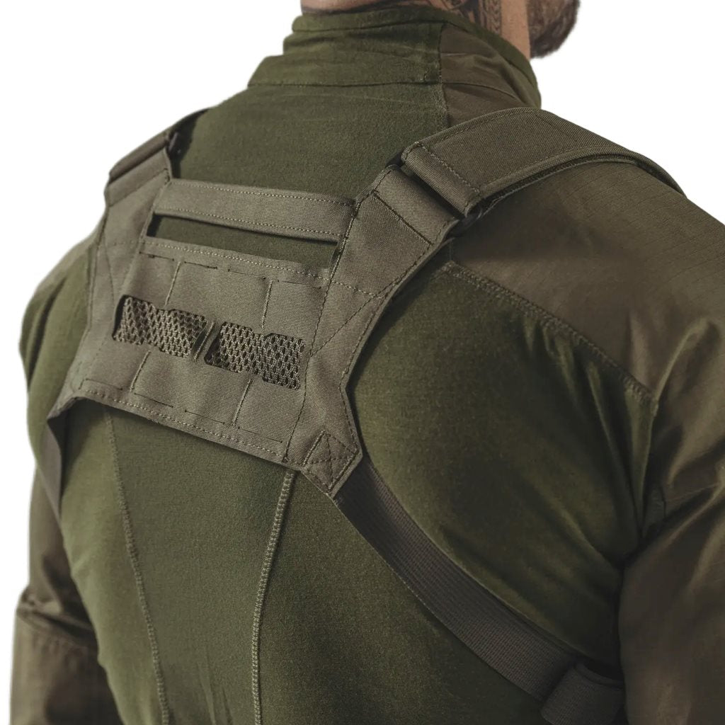 Chest rig CURTISS en Cordura® 500D y nylon 210D con tres bolsillos para cargadores .308 WIN