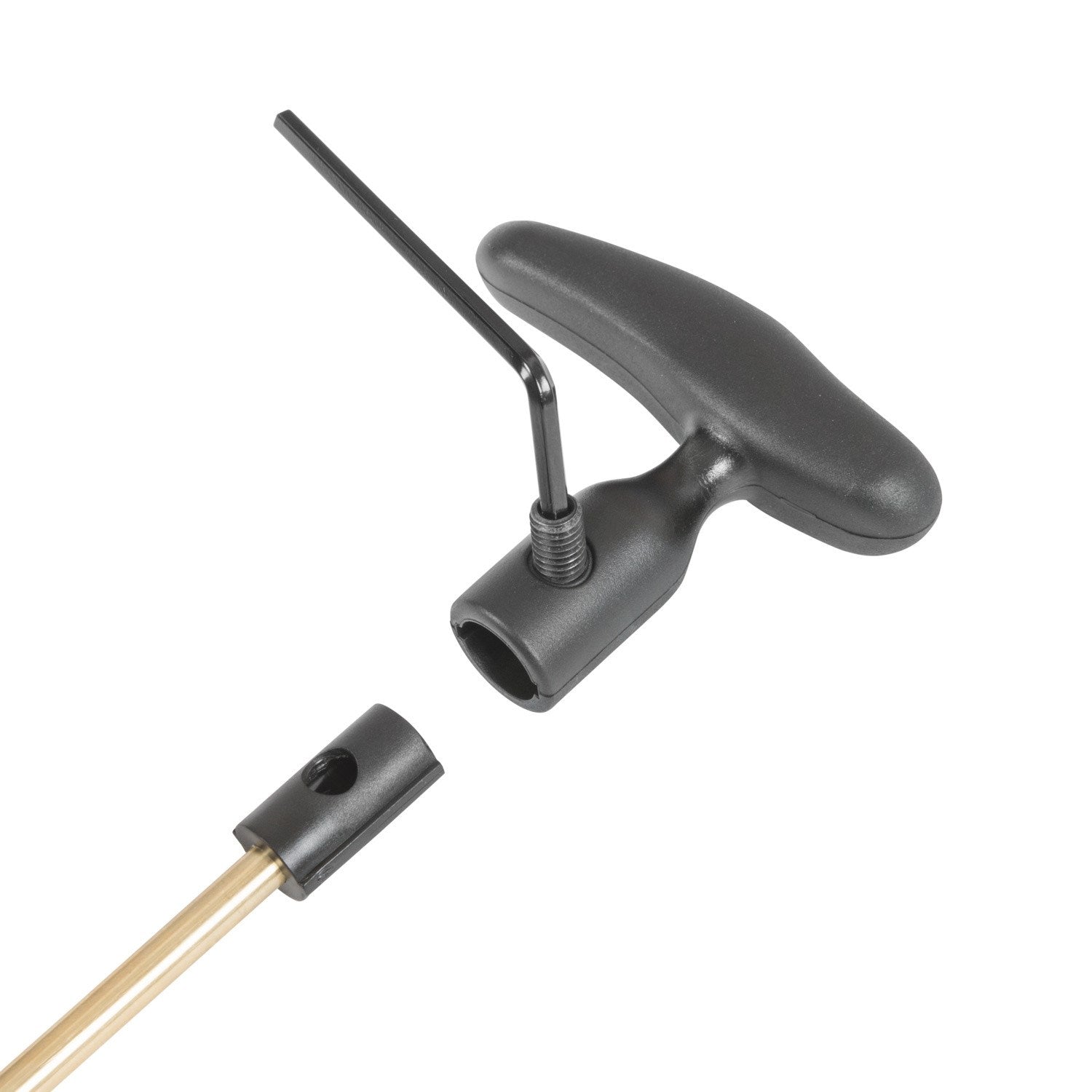 Kit de limpieza para armas .38/9mm Helikon-Tex con varilla, cepillos de bronce y nylon y varetilla textil