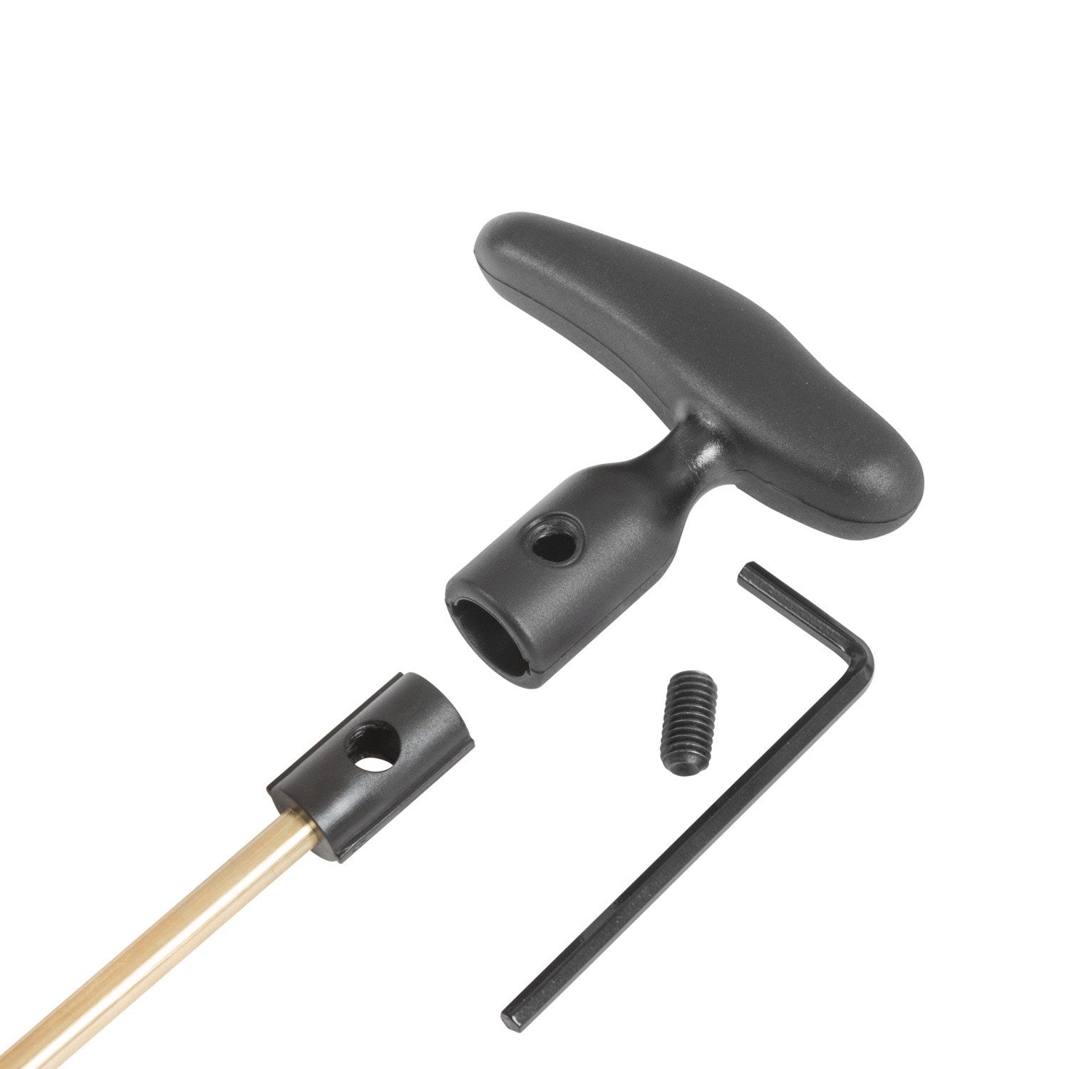 Kit de limpieza para armas .38/9mm Helikon-Tex con varilla, cepillos de bronce y nylon y varetilla textil