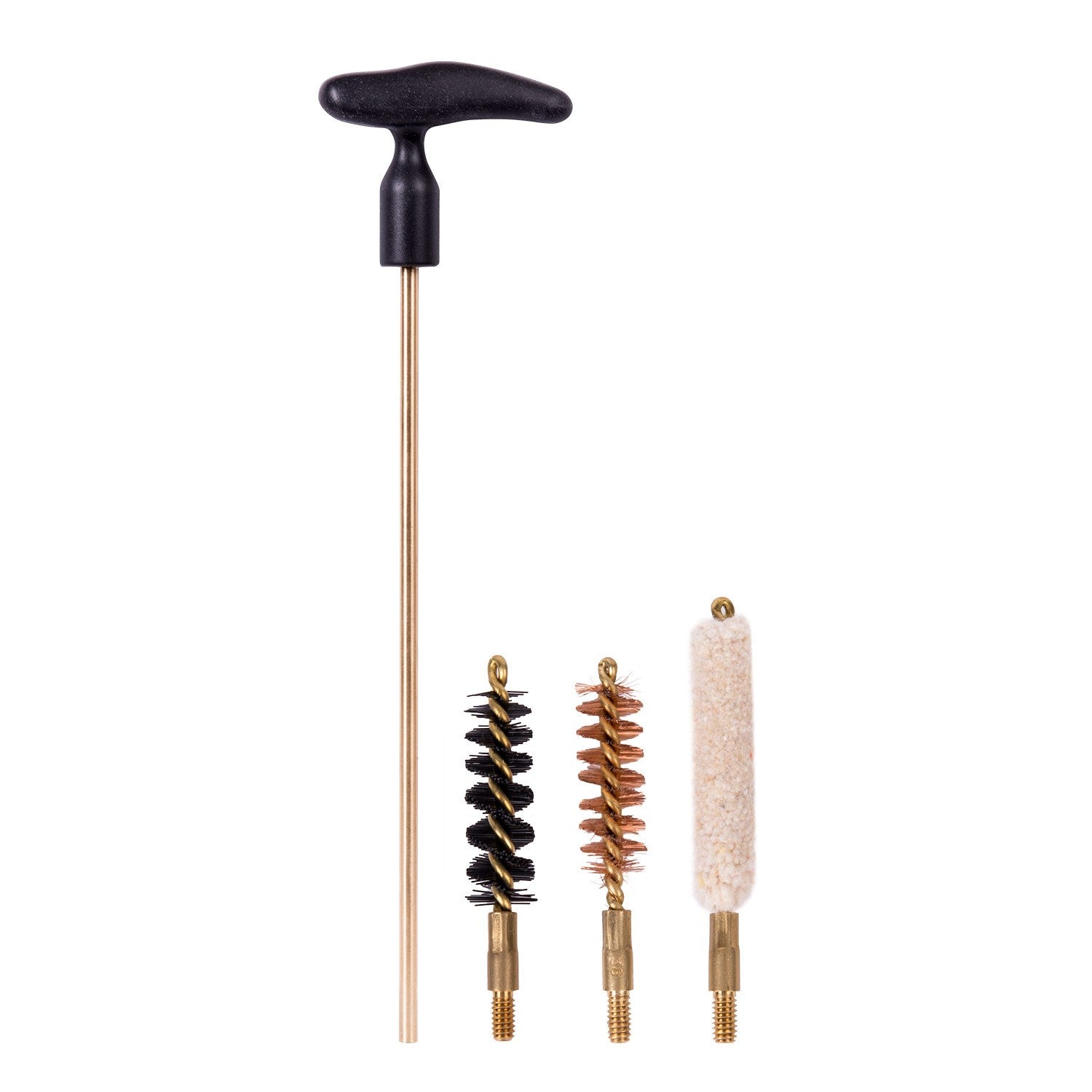 Kit de limpieza para armas .38/9mm Helikon-Tex con varilla, cepillos de bronce y nylon y varetilla textil