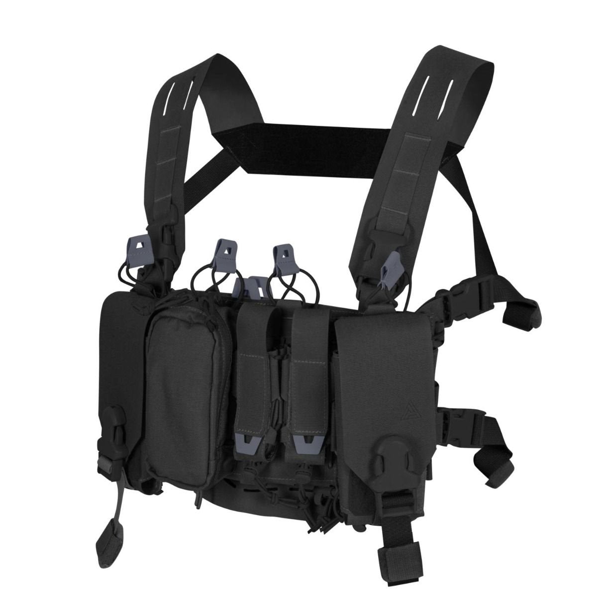 Vesta chest rig THUNDERBOLT® en Cordura 500D con bolsas cosidas para cargadores AR, AK y .308