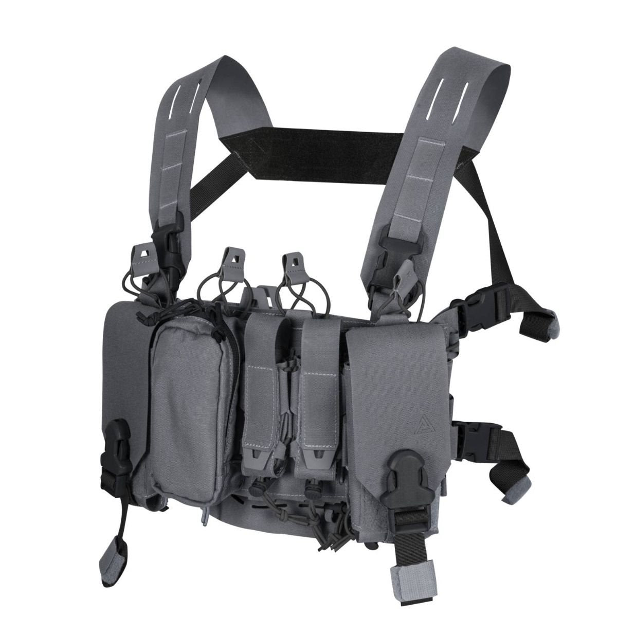 Vesta chest rig THUNDERBOLT® en Cordura 500D con bolsas cosidas para cargadores AR, AK y .308