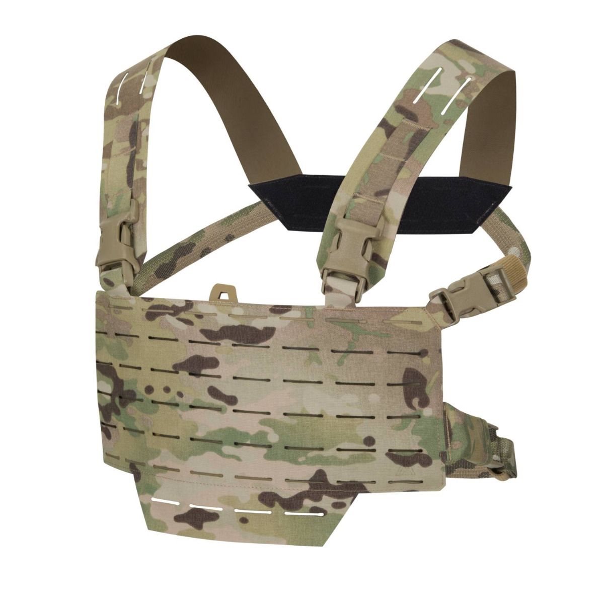 Vesta chest rig WARWICK MINI® en laminado de nylon, modular y compatible PALS/MOLLE