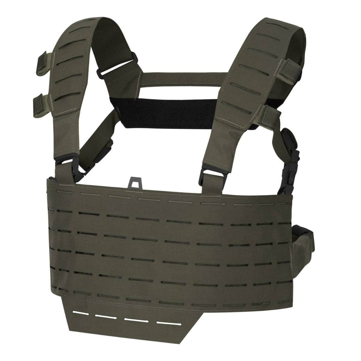 Chest Rig WARWICK SLICK® en nylon laminado, chaleco modular compatible con PALS/MOLLE