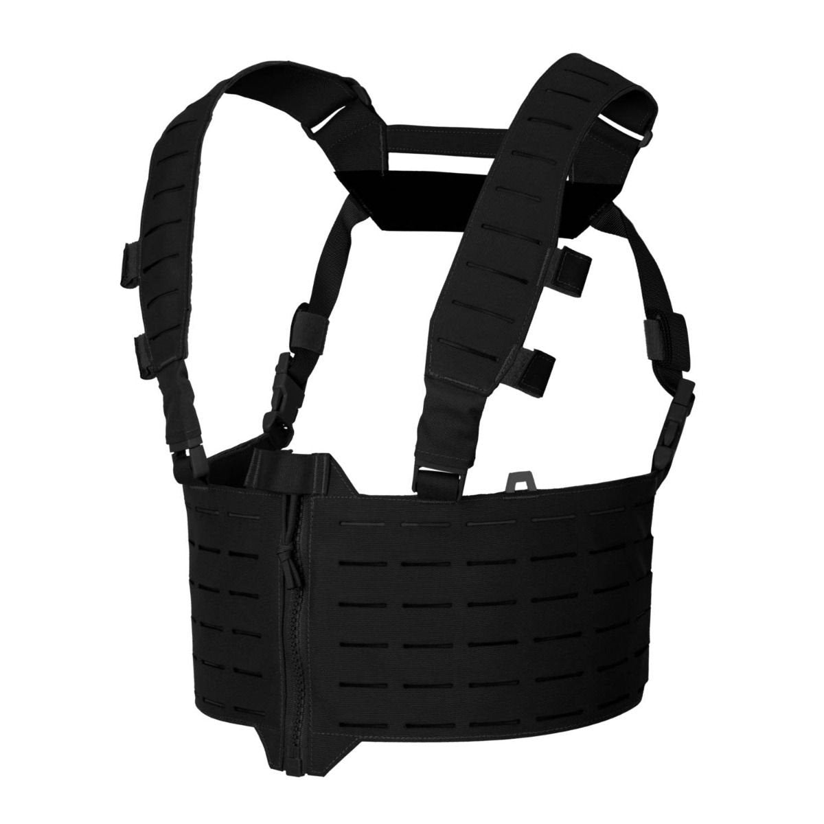 Chest Rig WARWICK ZIP FRONT® chaleco modular con cierre frontal y compatibilidad PALS/MOLLE, nylon laminado resistente