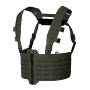 Chest Rig WARWICK ZIP FRONT® chaleco modular con cierre frontal y compatibilidad PALS/MOLLE, nylon laminado resistente