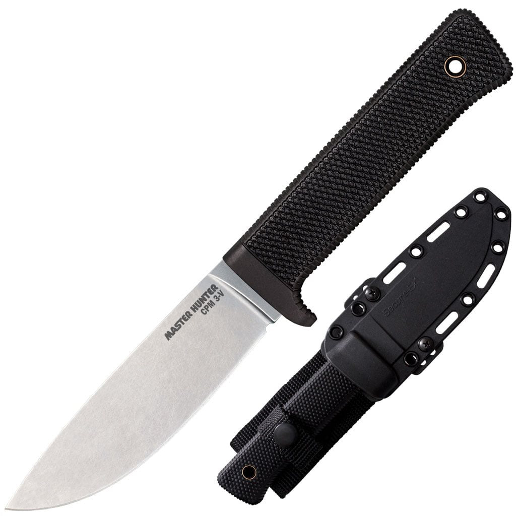 Cuchillo de caza MASTER HUNTER STONEWASH, hoja fija Drop point en acero CPM3-V CS-36CB