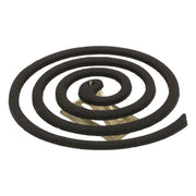 Espiral repelente de insectos, pack de 10. Se enciende para humear y alejar moscas y mosquitos.