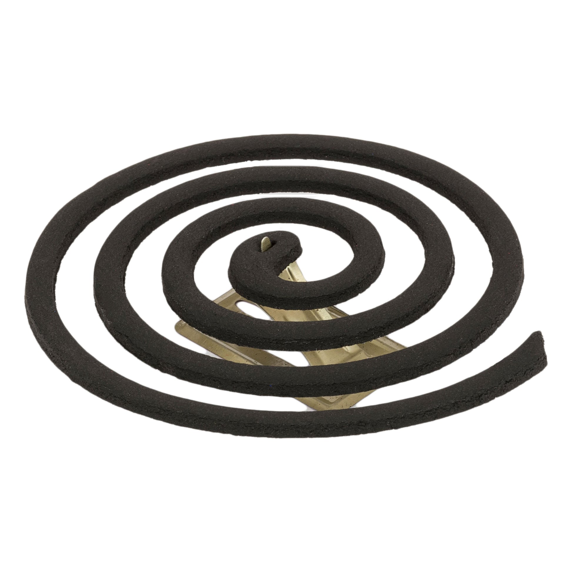 Espiral repelente de insectos, pack de 10. Se enciende para humear y alejar moscas y mosquitos.