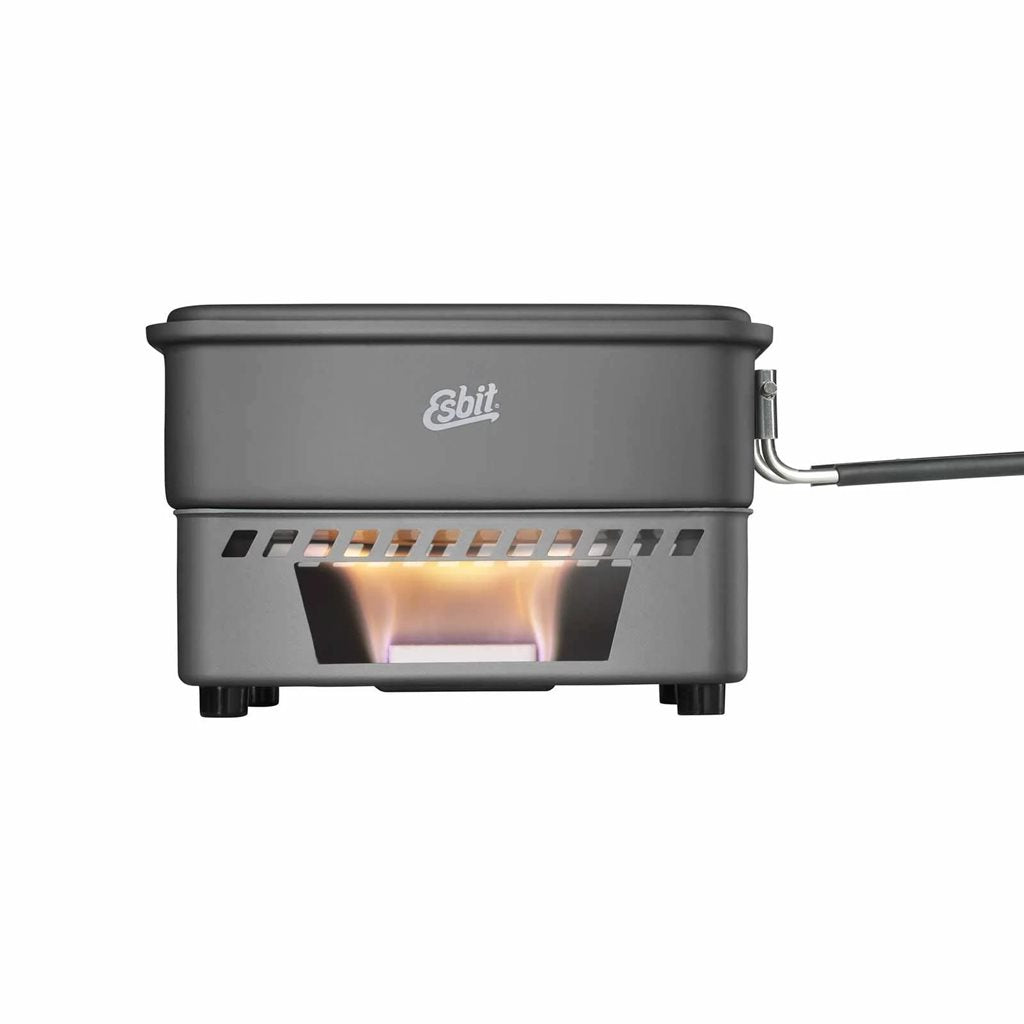Set de cocina cuadrado 1100 ml en aluminio anodizado duro