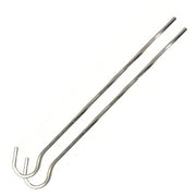 Estaca para tienda de acero torsionada 18 cm, paquete de 100 unidades